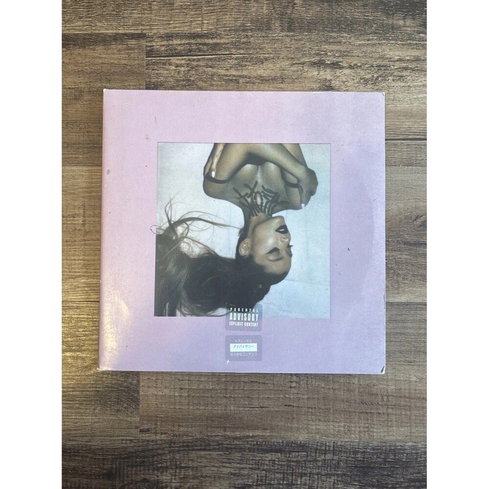 Ariana Grande Thank U Next Vinyl 2x LP 2019 Limited Edition Clear Record Album